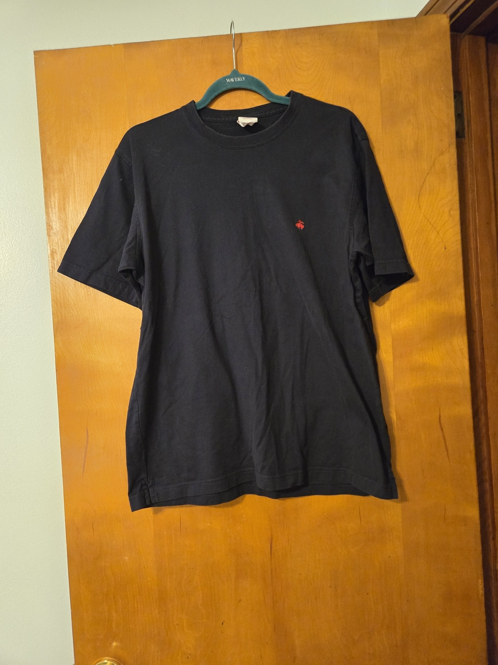 Brooks Brothers Navy Blue Logo T-Shirt Size L
